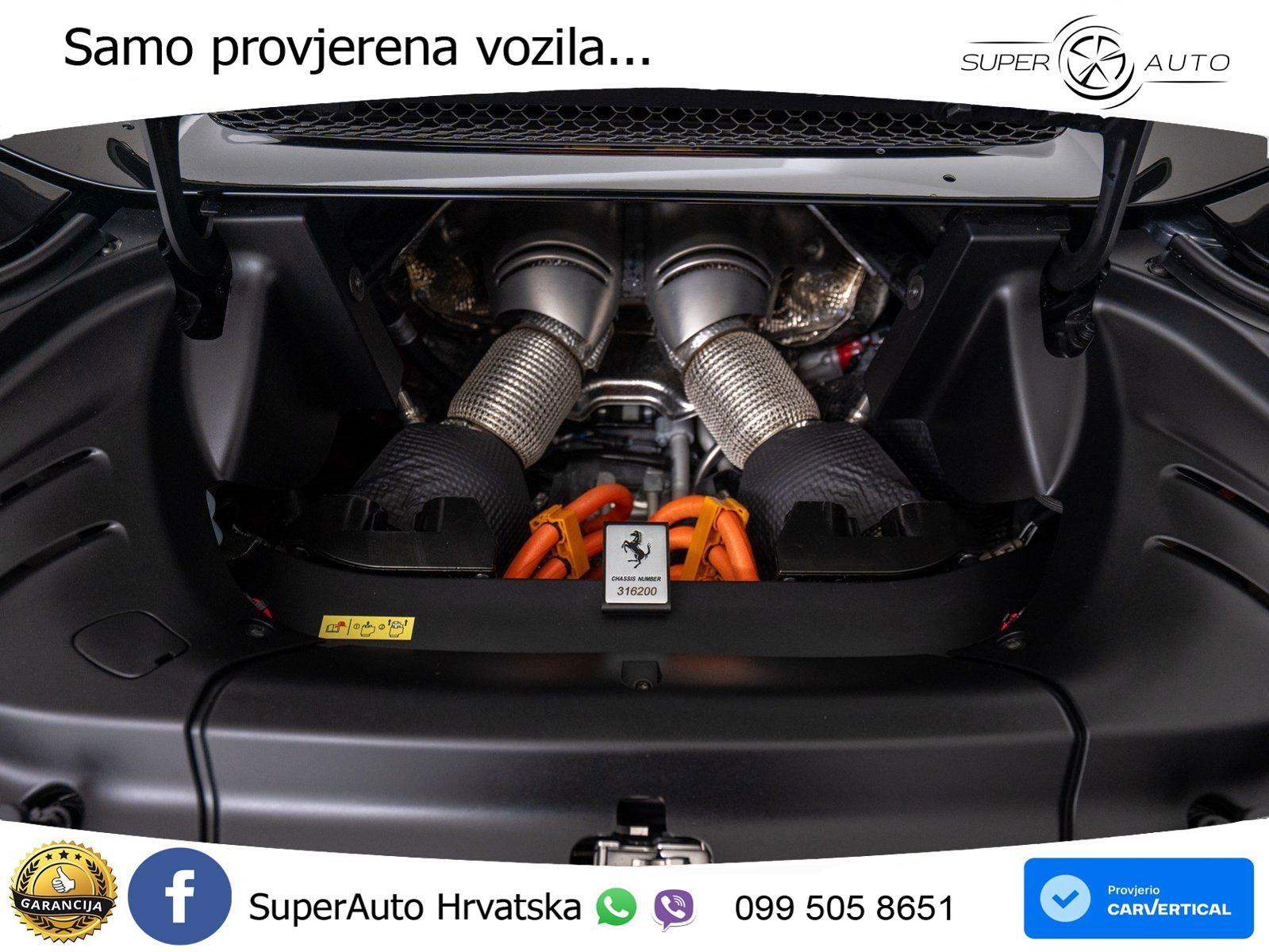 Ferrari 296 GTS 3.0 V6 (830 KS) F1 DCT LED+ACC