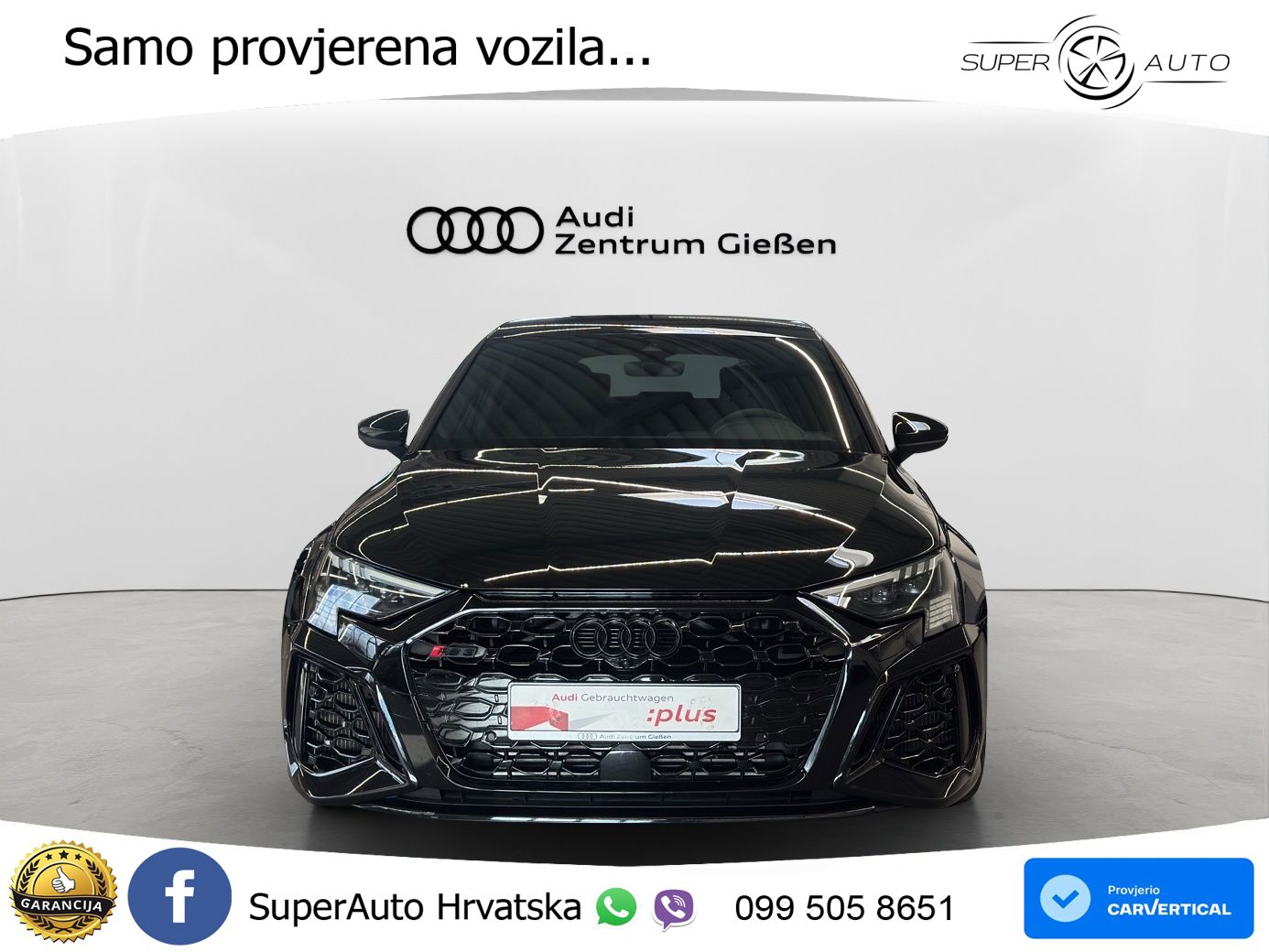 Audi RS3 Sportback 2.5 TFSI (400 KS) quattro S tronic LED+GR SJED+ACC