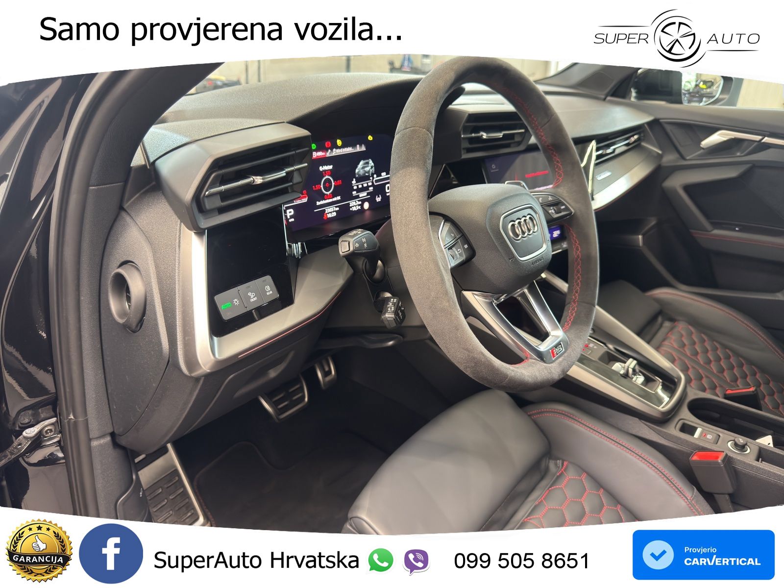 Audi RS3 Sportback 2.5 TFSI (400 KS) quattro S tronic LED+GR SJED+ACC
