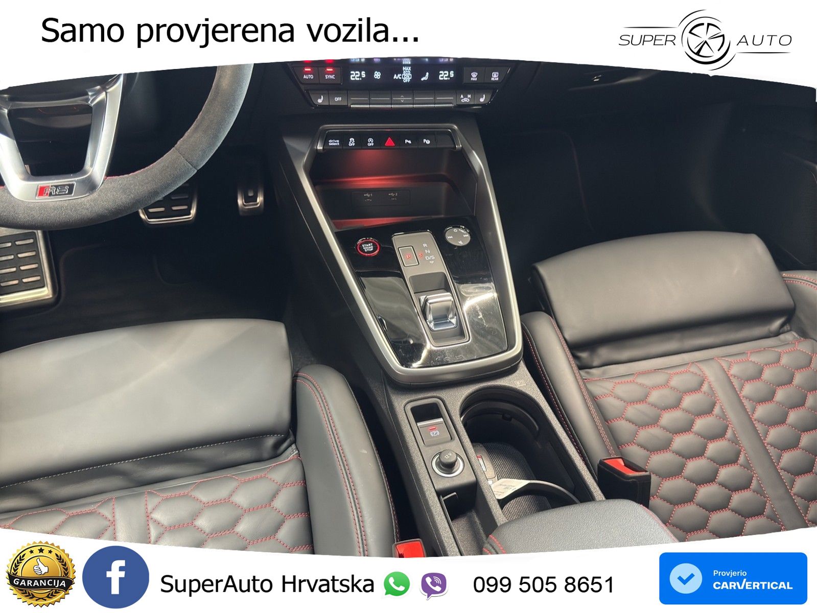 Audi RS3 Sportback 2.5 TFSI (400 KS) quattro S tronic LED+GR SJED+ACC