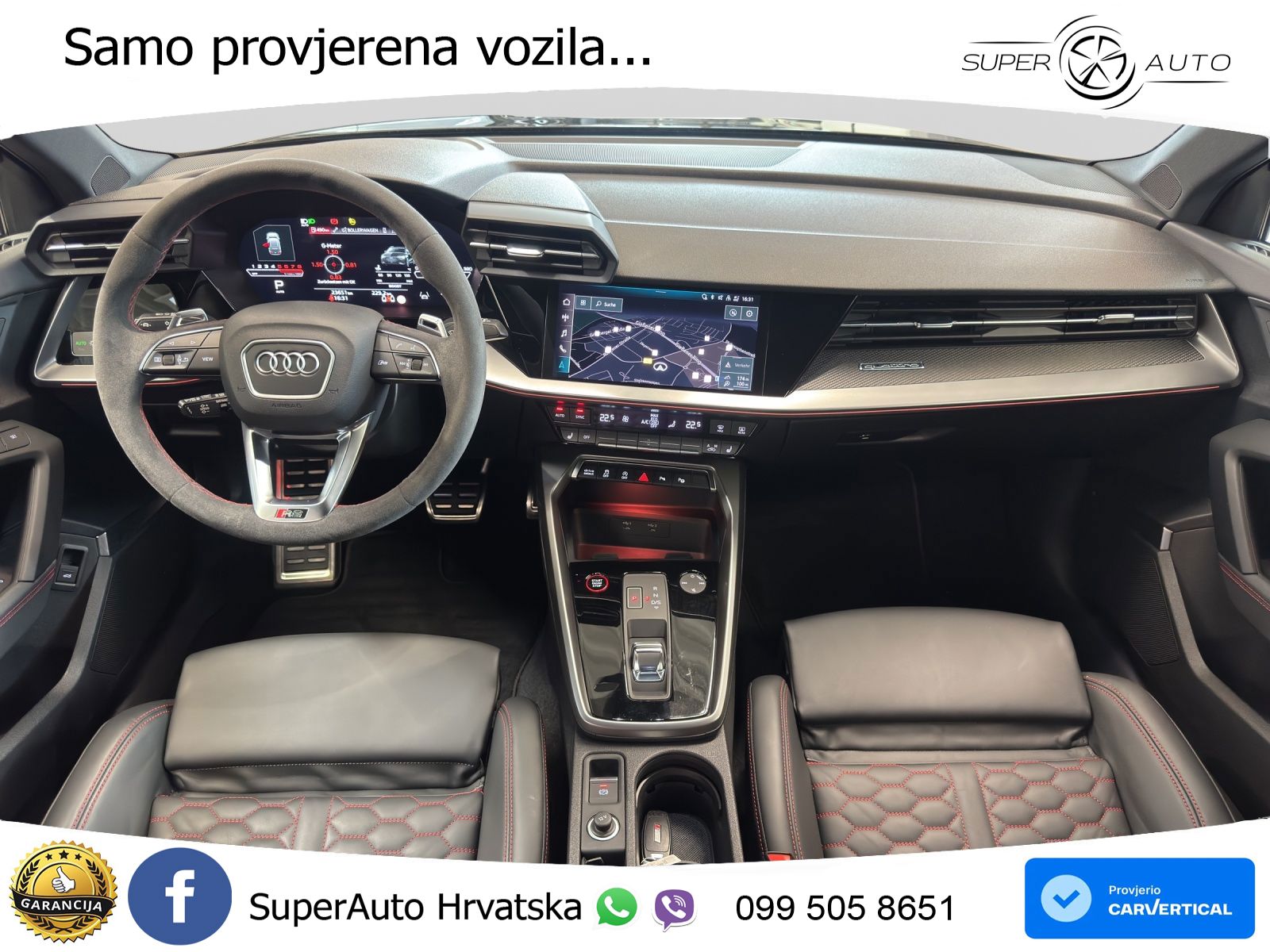 Audi RS3 Sportback 2.5 TFSI (400 KS) quattro S tronic LED+GR SJED+ACC