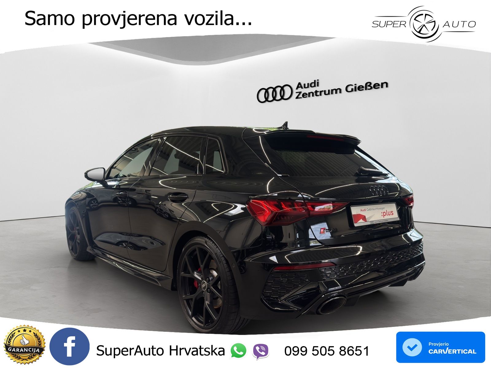 Audi RS3 Sportback 2.5 TFSI (400 KS) quattro S tronic LED+GR SJED+ACC