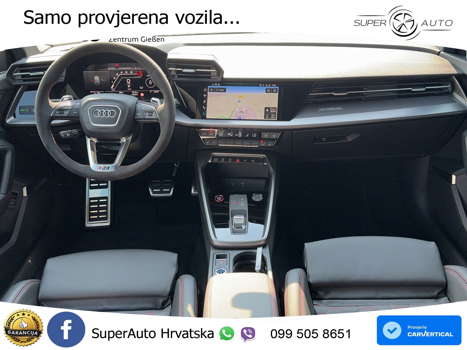 Audi RS3 Sportback 2.5 TFSI (400 KS) quattro S tronic LED+GR SJED+ACC