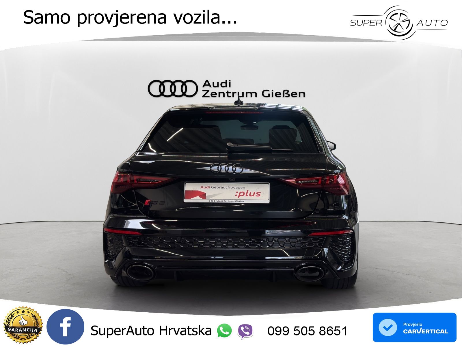 Audi RS3 Sportback 2.5 TFSI (400 KS) quattro S tronic LED+GR SJED+ACC