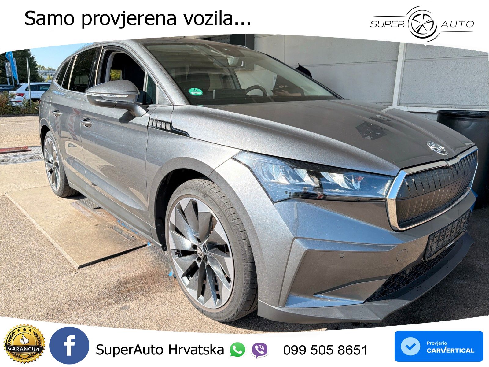 Škoda Enyaq iV 80 82 kWh (204 KS) Loft LED+GR SJED+ACC
