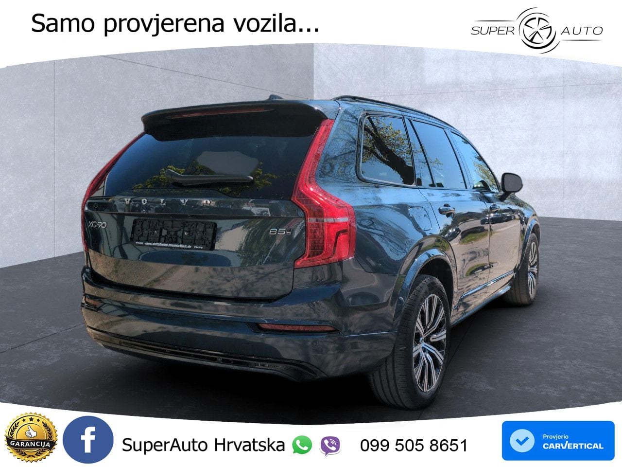 Volvo XC90 2.0 B5 Diesel AWD Automatic LED+GR SJED+ACC