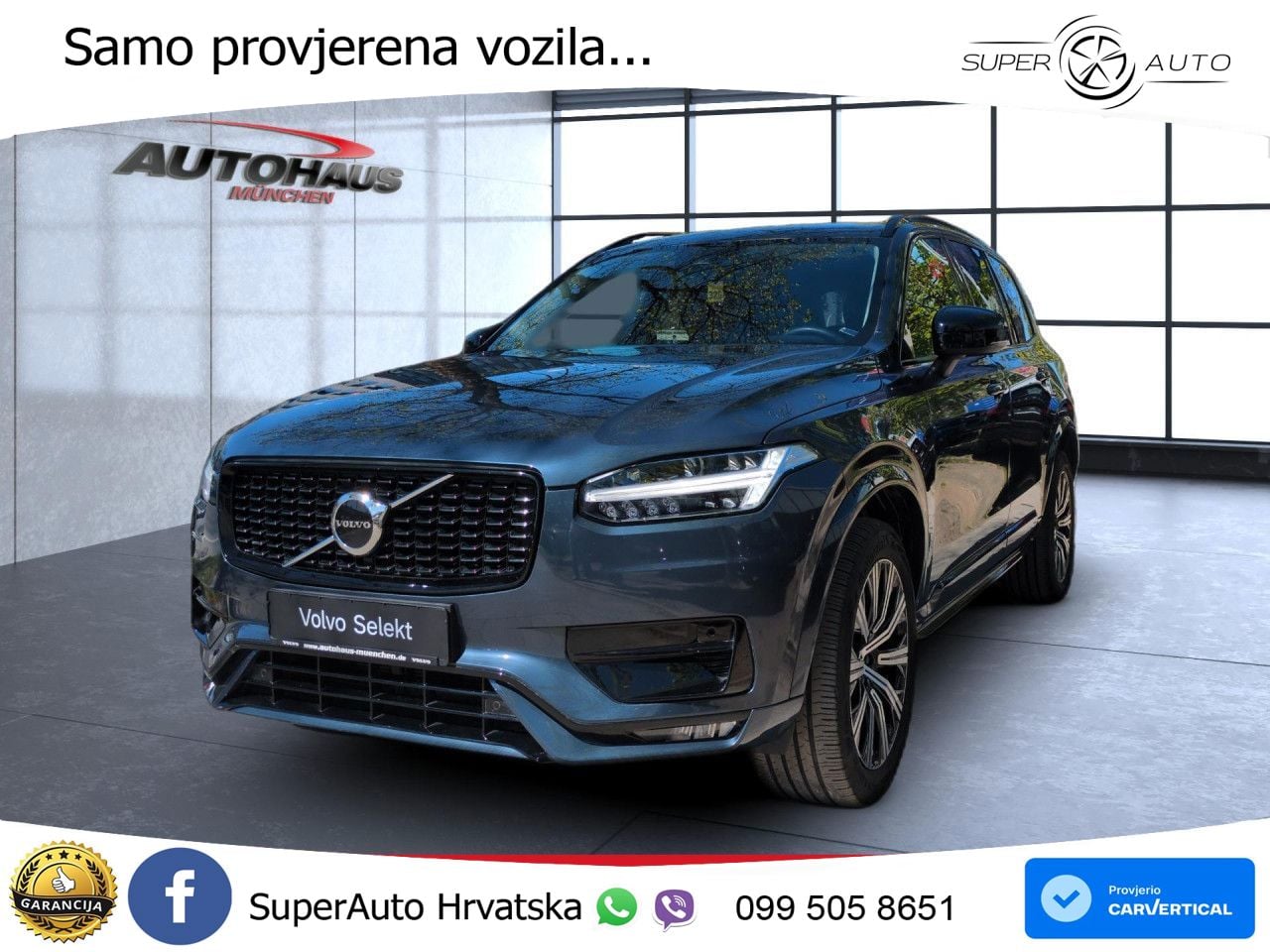 Volvo XC90 2.0 B5 Diesel AWD Automatic LED+GR SJED+ACC