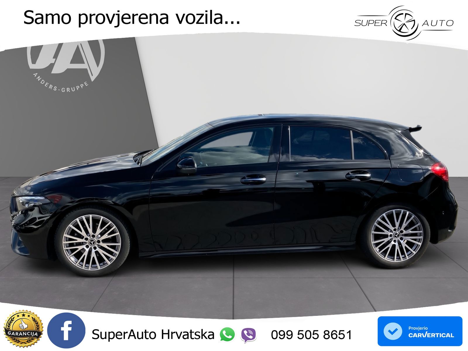 Mercedes-Benz A 200d 8G-DCT AMG LED+GR SJED+ACC