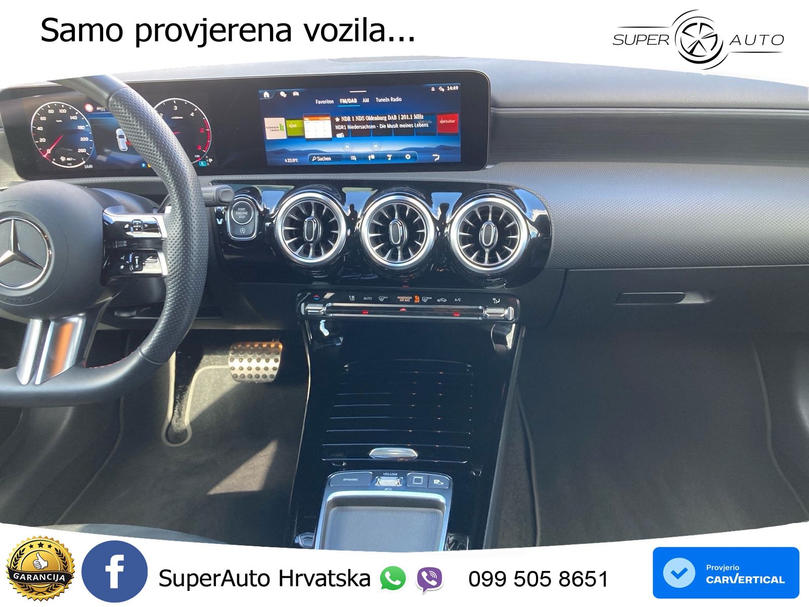 Mercedes-Benz A 200d 8G-DCT AMG LED+GR SJED+ACC