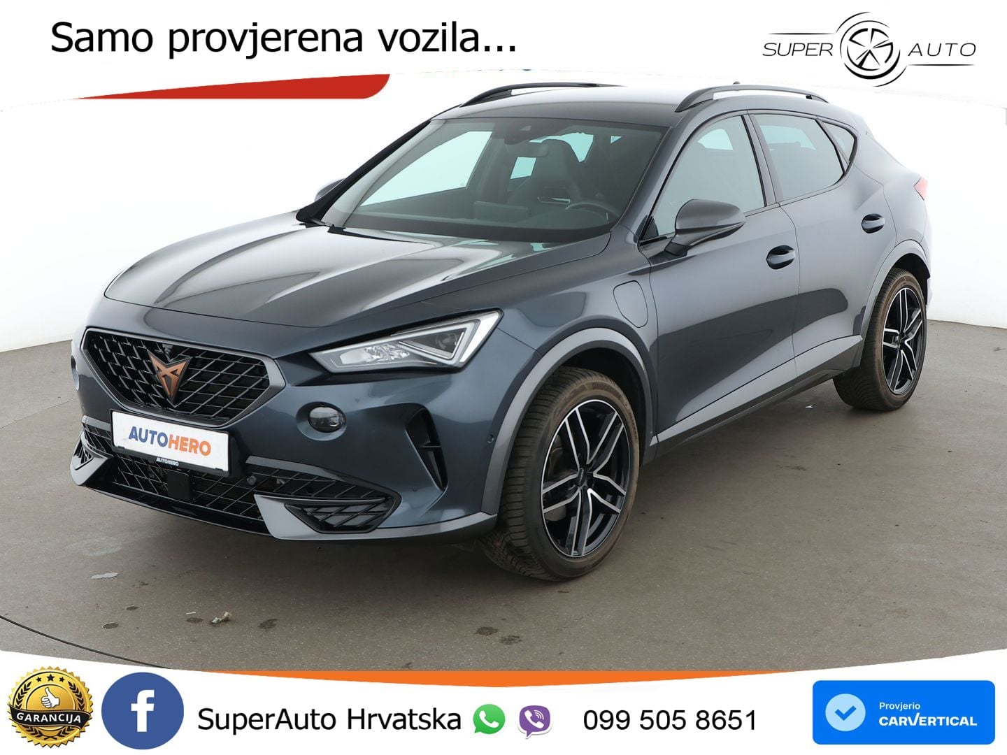 Cupra Formentor 1.4 TSI (204 KS) e-Hybrid DSG LED+GR SJED+ACC