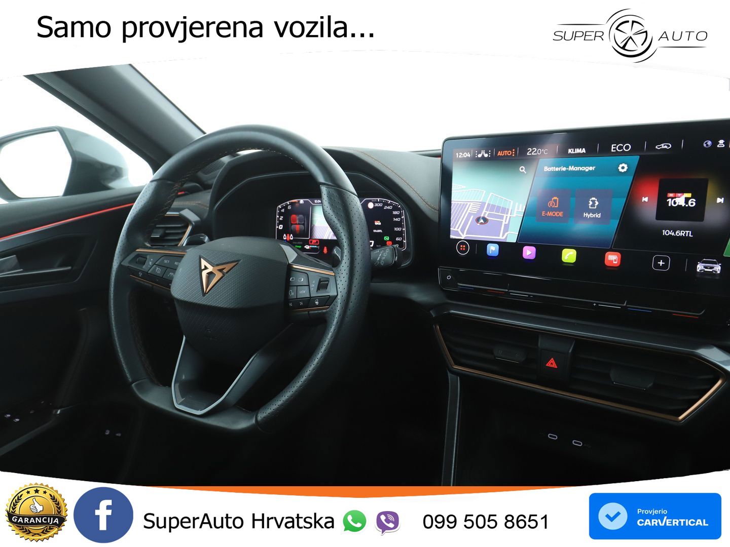 Cupra Formentor 1.4 TSI (204 KS) e-Hybrid DSG LED+GR SJED+ACC