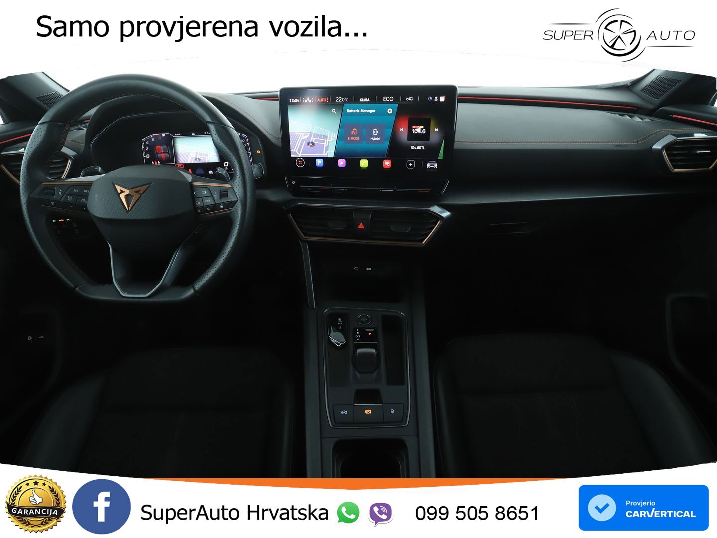 Cupra Formentor 1.4 TSI (204 KS) e-Hybrid DSG LED+GR SJED+ACC