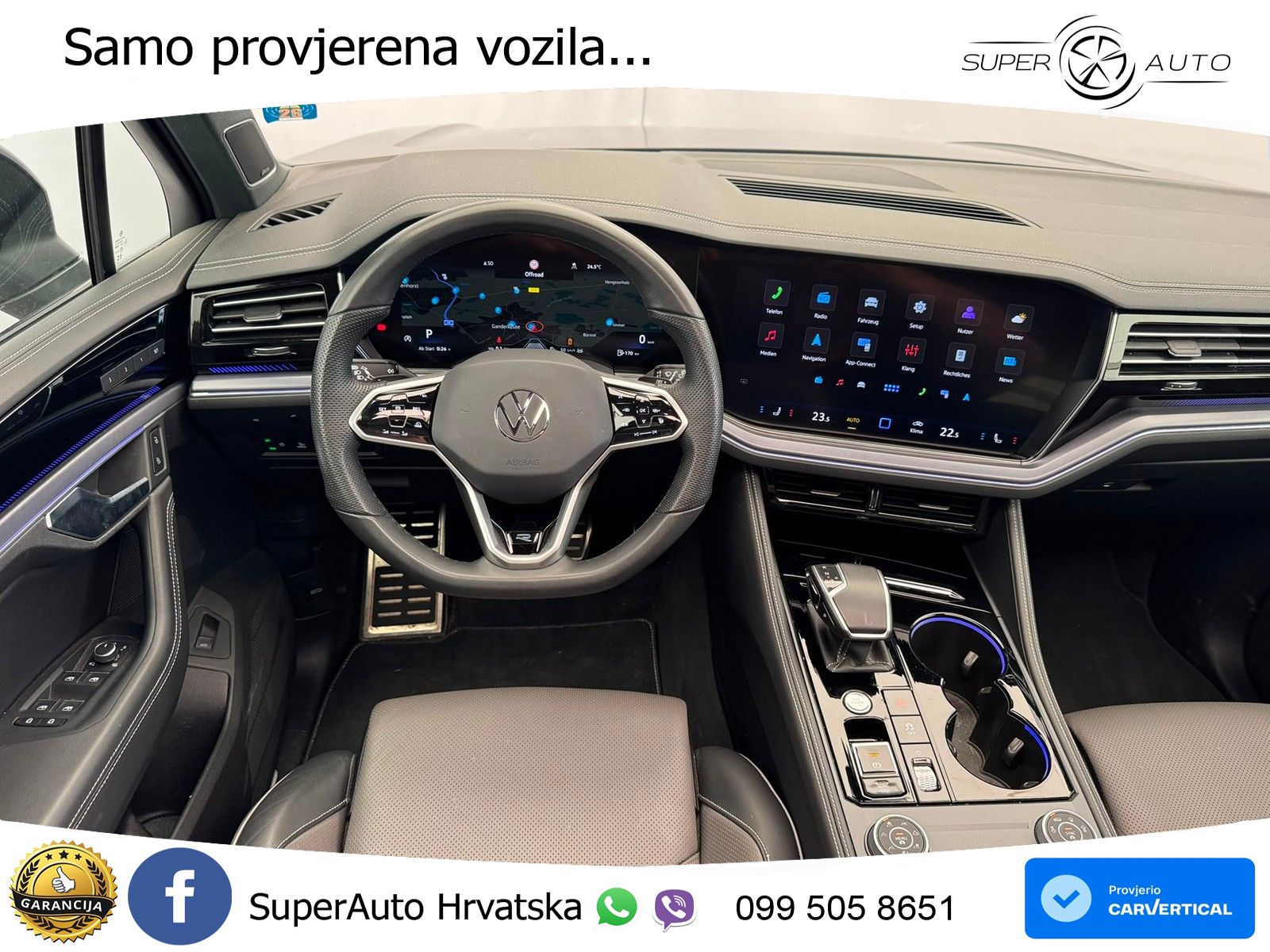 Volkswagen Touareg 3.0 V6 TDI (286 KS) 4MOTION Tiptronic R-Line LED+ACC