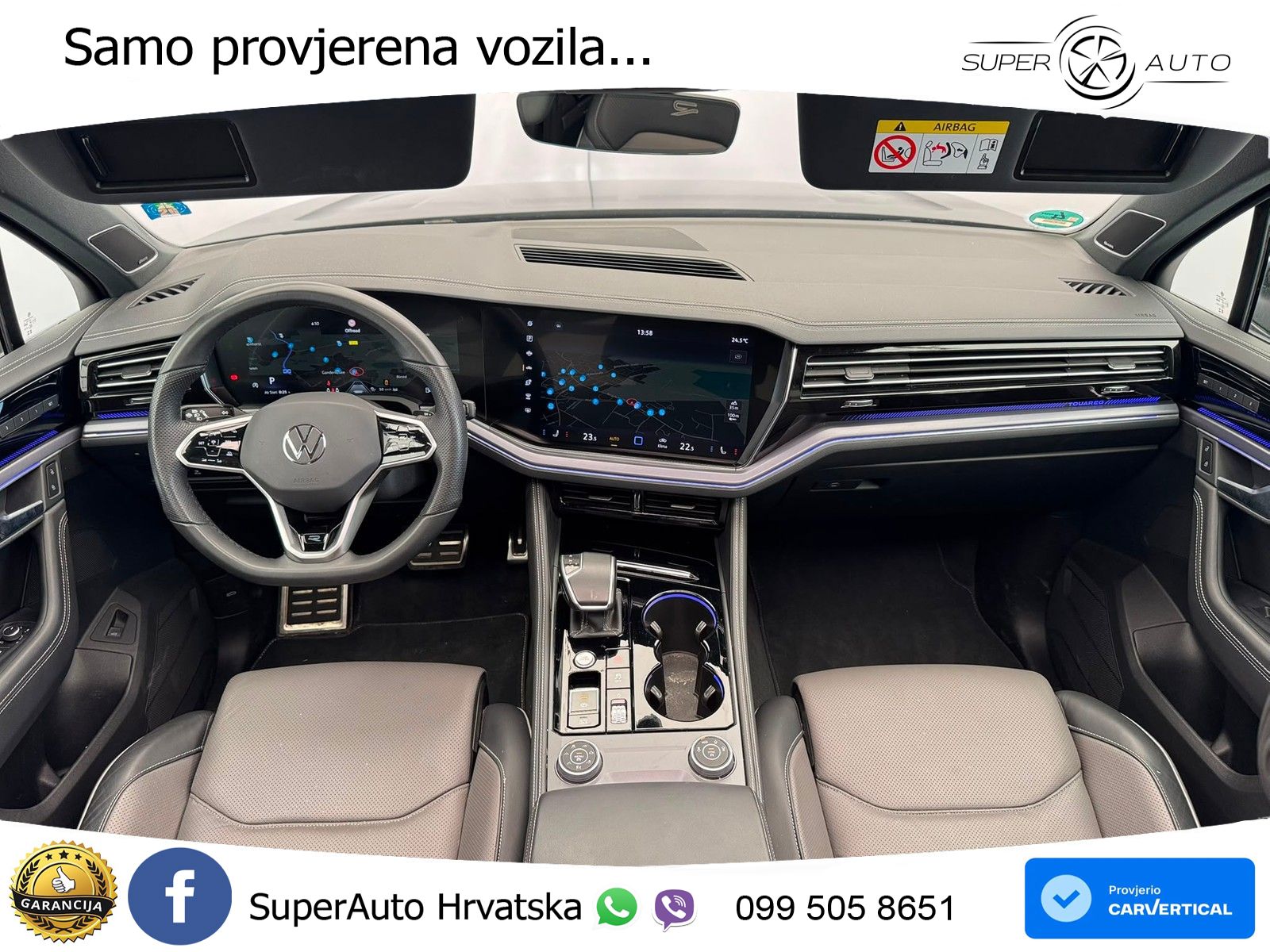 Volkswagen Touareg 3.0 V6 TDI (286 KS) 4MOTION Tiptronic R-Line LED+ACC