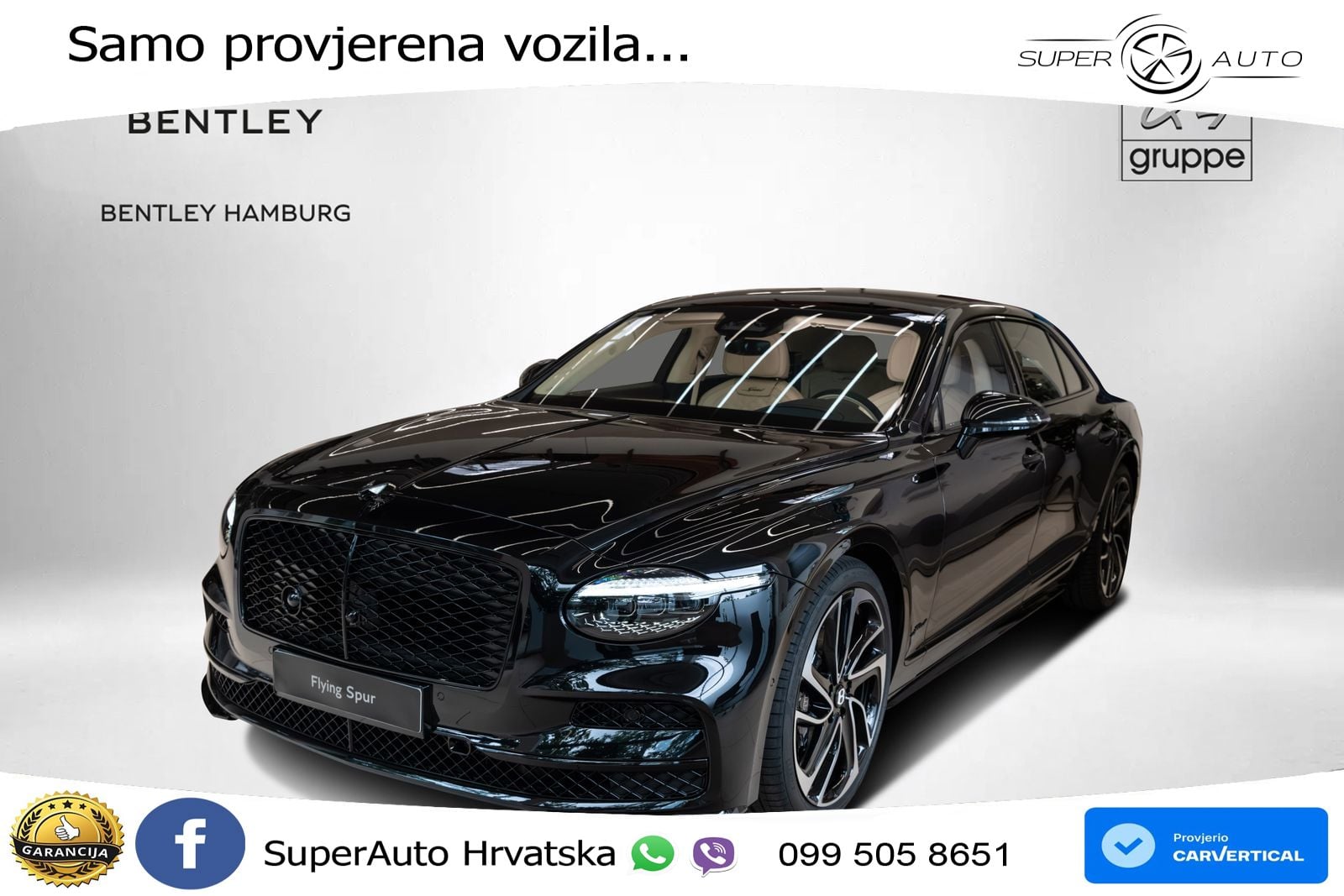 Bentley Flying Spur IV 4.0 V8 TFSi (782 KS) AWD DCT LED+GR SJED+ACC