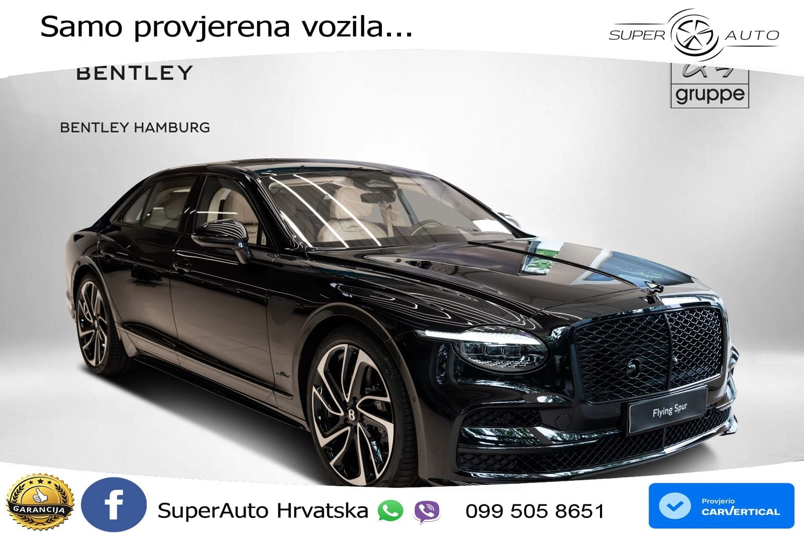 Bentley Flying Spur IV 4.0 V8 TFSi (782 KS) AWD DCT LED+GR SJED+ACC