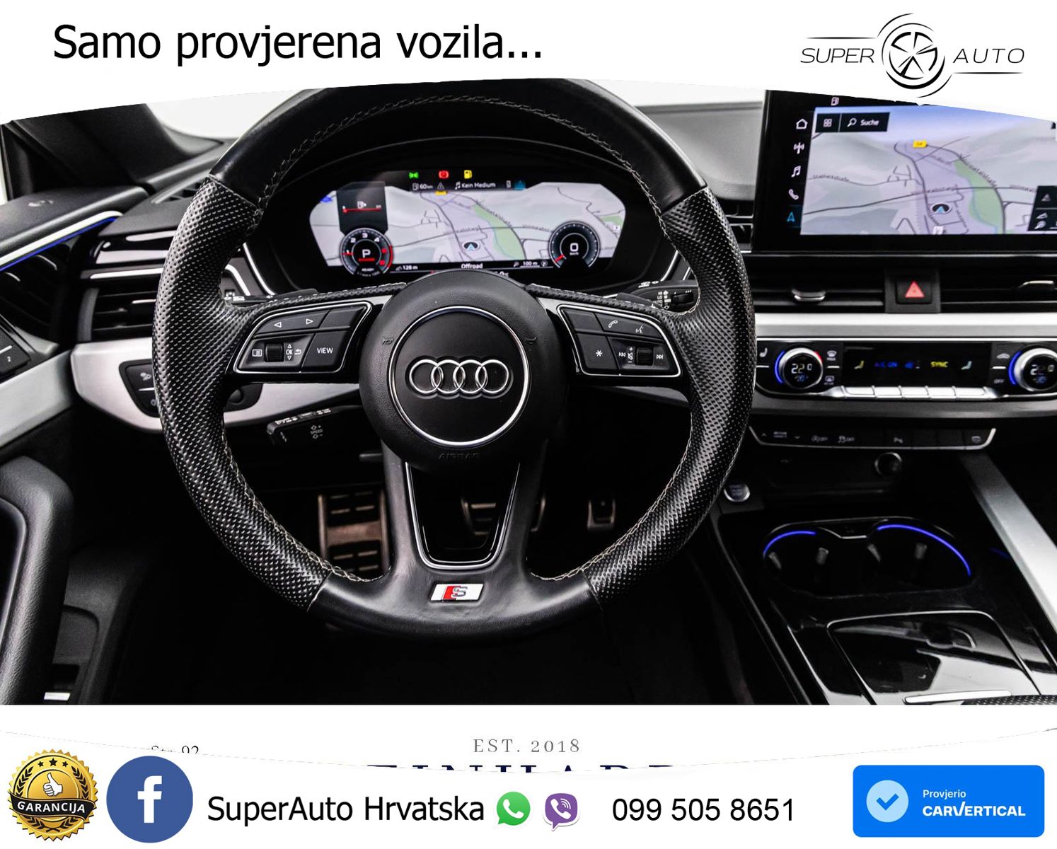 Audi A5 Sportback 40 TDI (204 KS) quattro S tronic 2x S line MATRIX+GR SJED+KAM