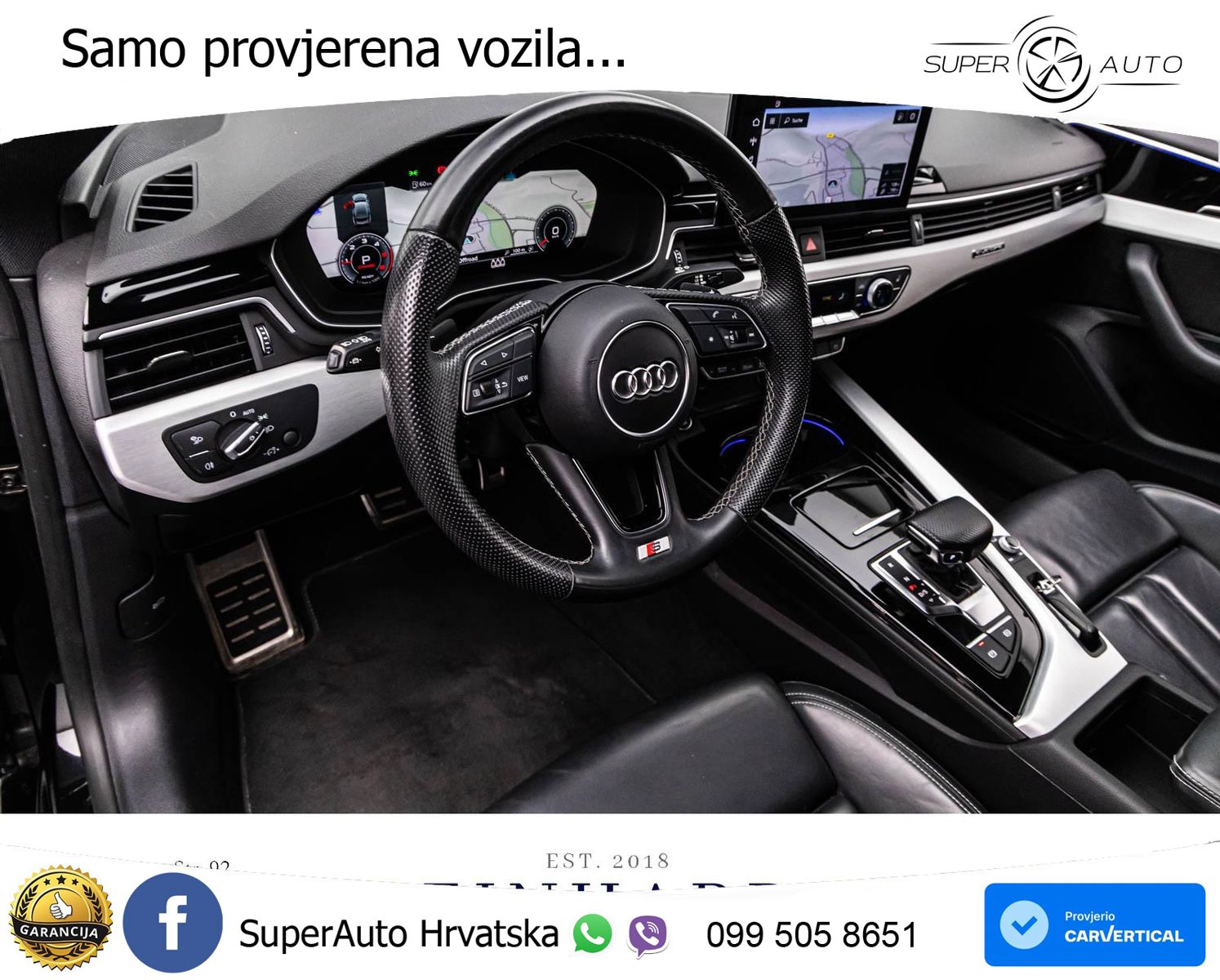 Audi A5 Sportback 40 TDI (204 KS) quattro S tronic 2x S line MATRIX+GR SJED+KAM