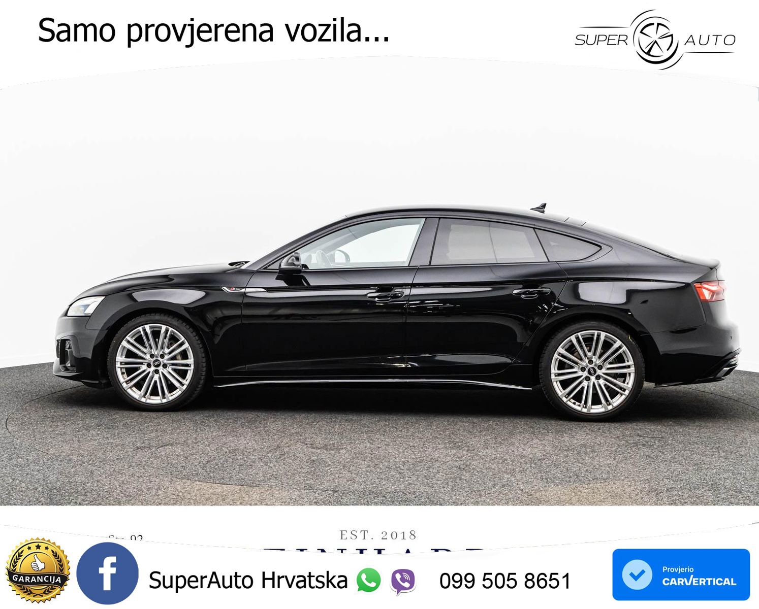 Audi A5 Sportback 40 TDI (204 KS) quattro S tronic 2x S line MATRIX+GR SJED+KAM