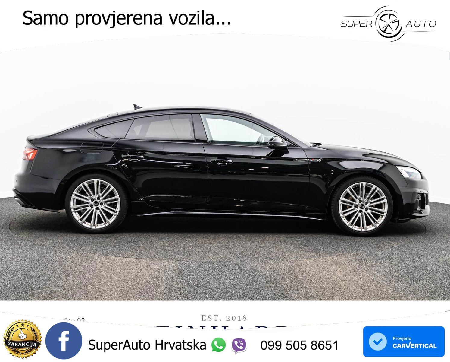 Audi A5 Sportback 40 TDI (204 KS) quattro S tronic 2x S line MATRIX+GR SJED+KAM