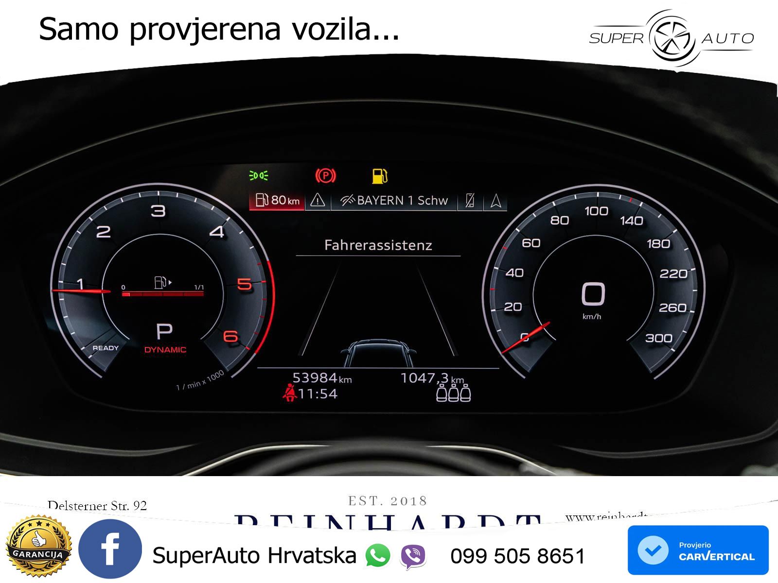 Audi A5 Sportback 40 TDI (204 KS) quattro S tronic 2x S line MATRIX+GR SJED+KAM