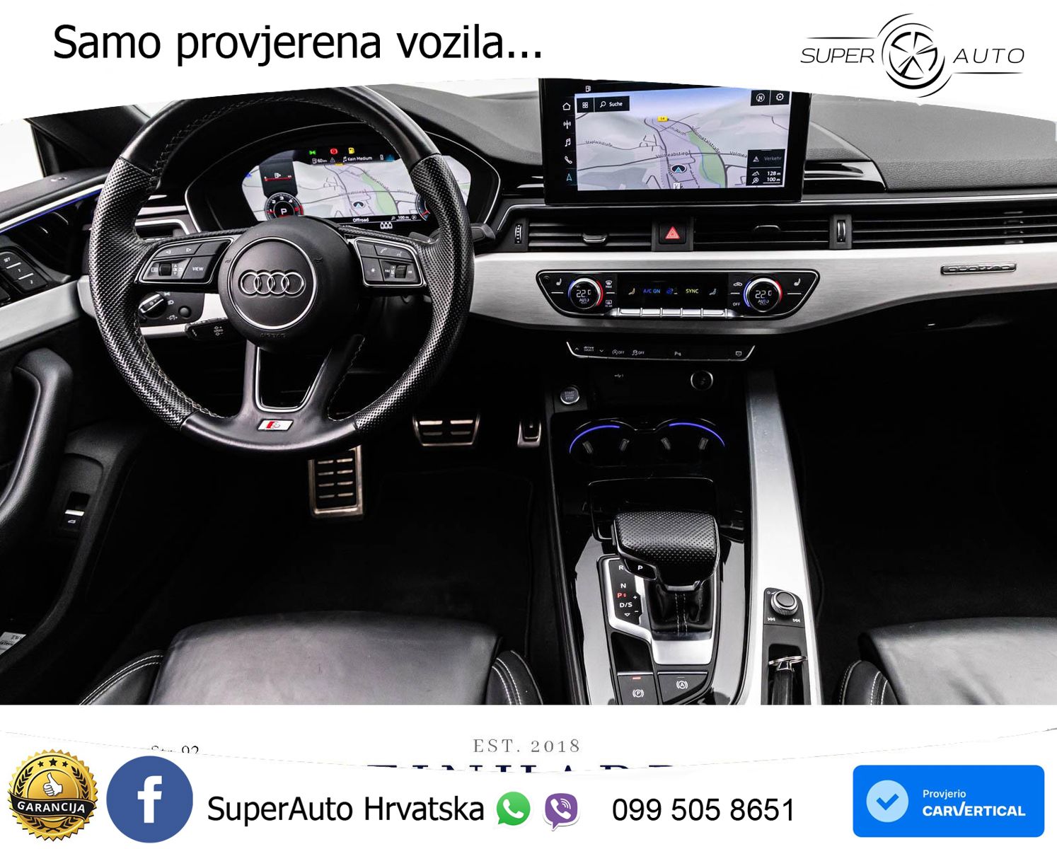Audi A5 Sportback 40 TDI (204 KS) quattro S tronic 2x S line MATRIX+GR SJED+KAM