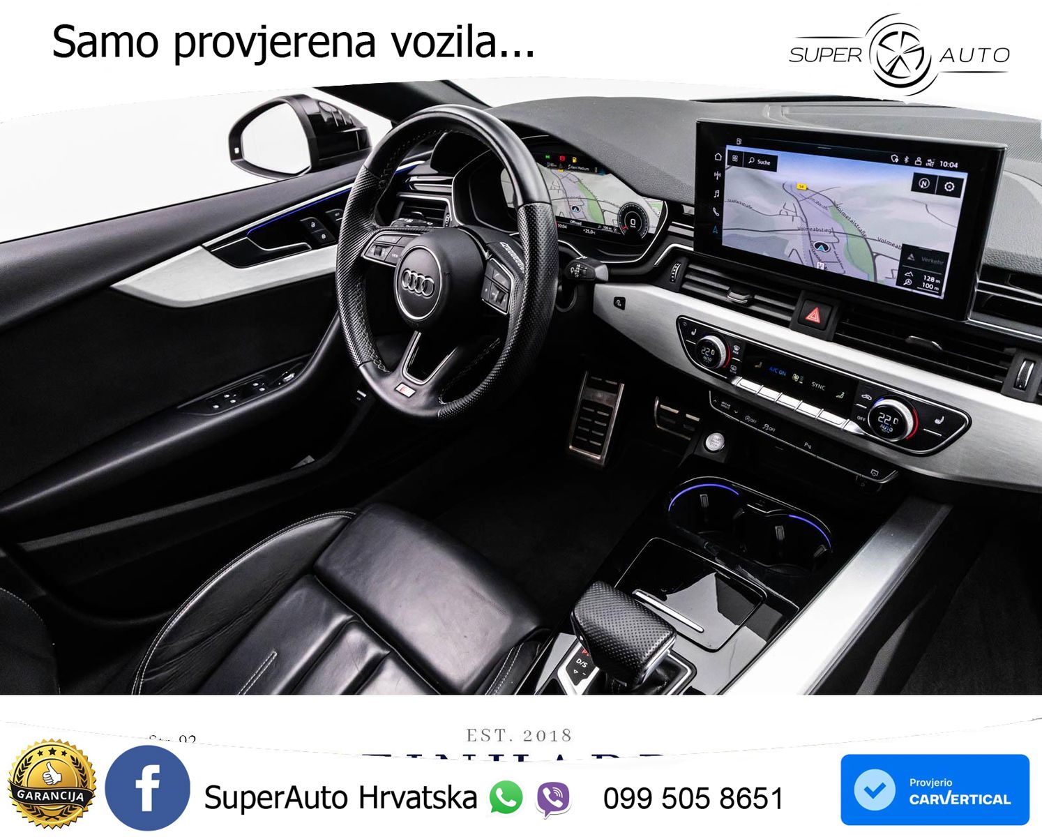 Audi A5 Sportback 40 TDI (204 KS) quattro S tronic 2x S line MATRIX+GR SJED+KAM