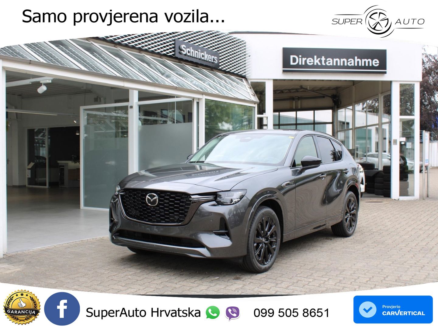 Mazda CX-60 3.3 e-Skyactiv D (254 KS) AWD Automatic LED+GR SJED+ACC