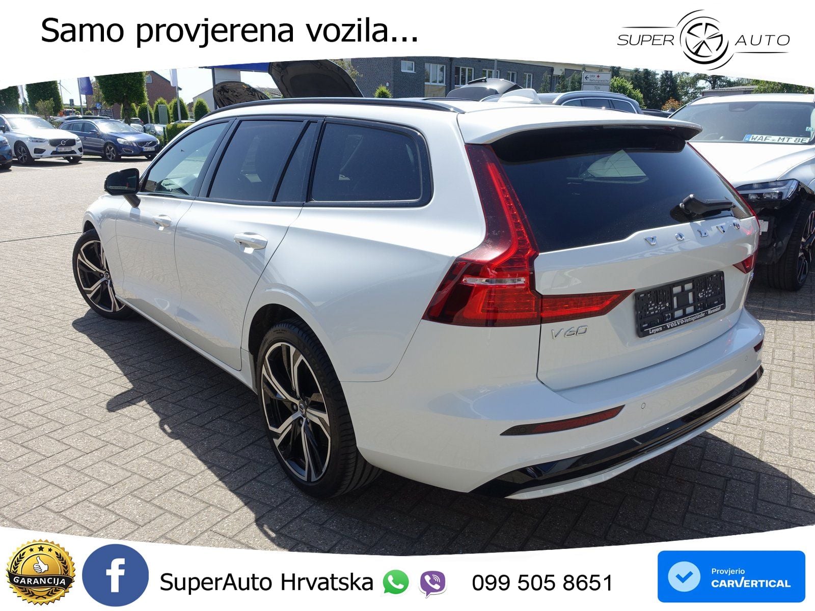 Volvo V60 2.0 B4 Diesel Geartronic LED+GR SJED+ACC