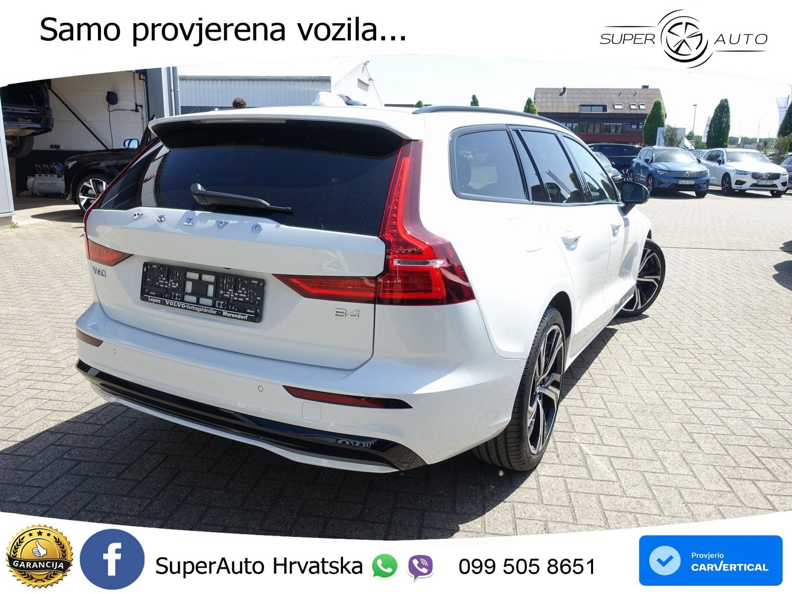 Volvo V60 2.0 B4 Diesel Geartronic LED+GR SJED+ACC