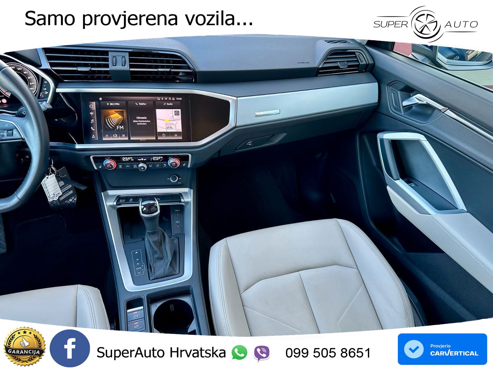 Audi Q3 II Sportback 45 TFSI (245 KS) quattro S tronic S line LED+GR SJED+ACC