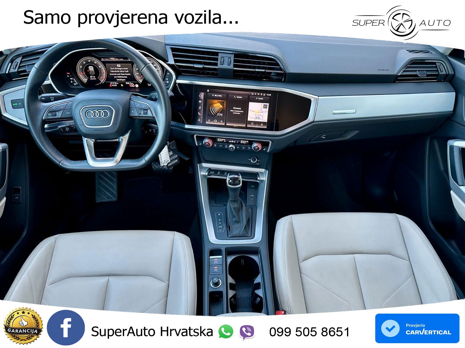 Audi Q3 II Sportback 45 TFSI (245 KS) quattro S tronic S line LED+GR SJED+ACC