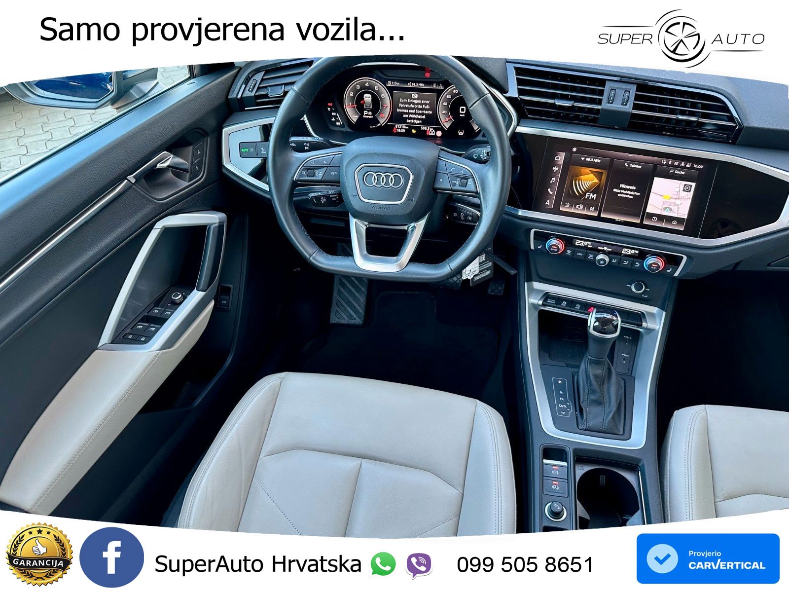 Audi Q3 II Sportback 45 TFSI (245 KS) quattro S tronic S line LED+GR SJED+ACC