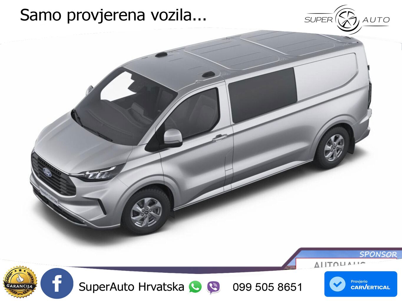 Ford Transit Custom DCiV Limited L2 LED SHZ UVP-33%* 150 KS