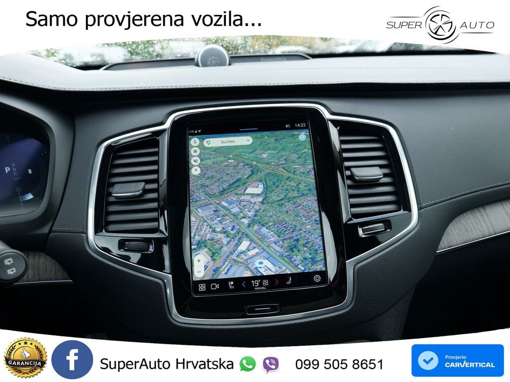 Volvo XC90 2.0 B5 Diesel AWD Automatic ZRAČNI+ACC+4xGR SJED+KAM