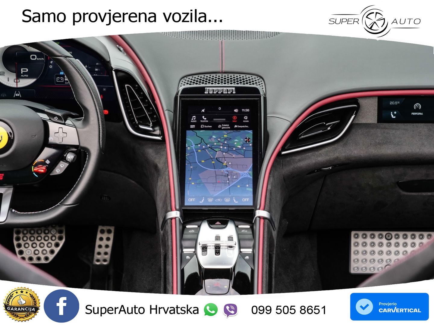 Ferrari Roma Spider 3.9 V8 (620 KS) F1 DCT MATRIX+GR SJED+KAM