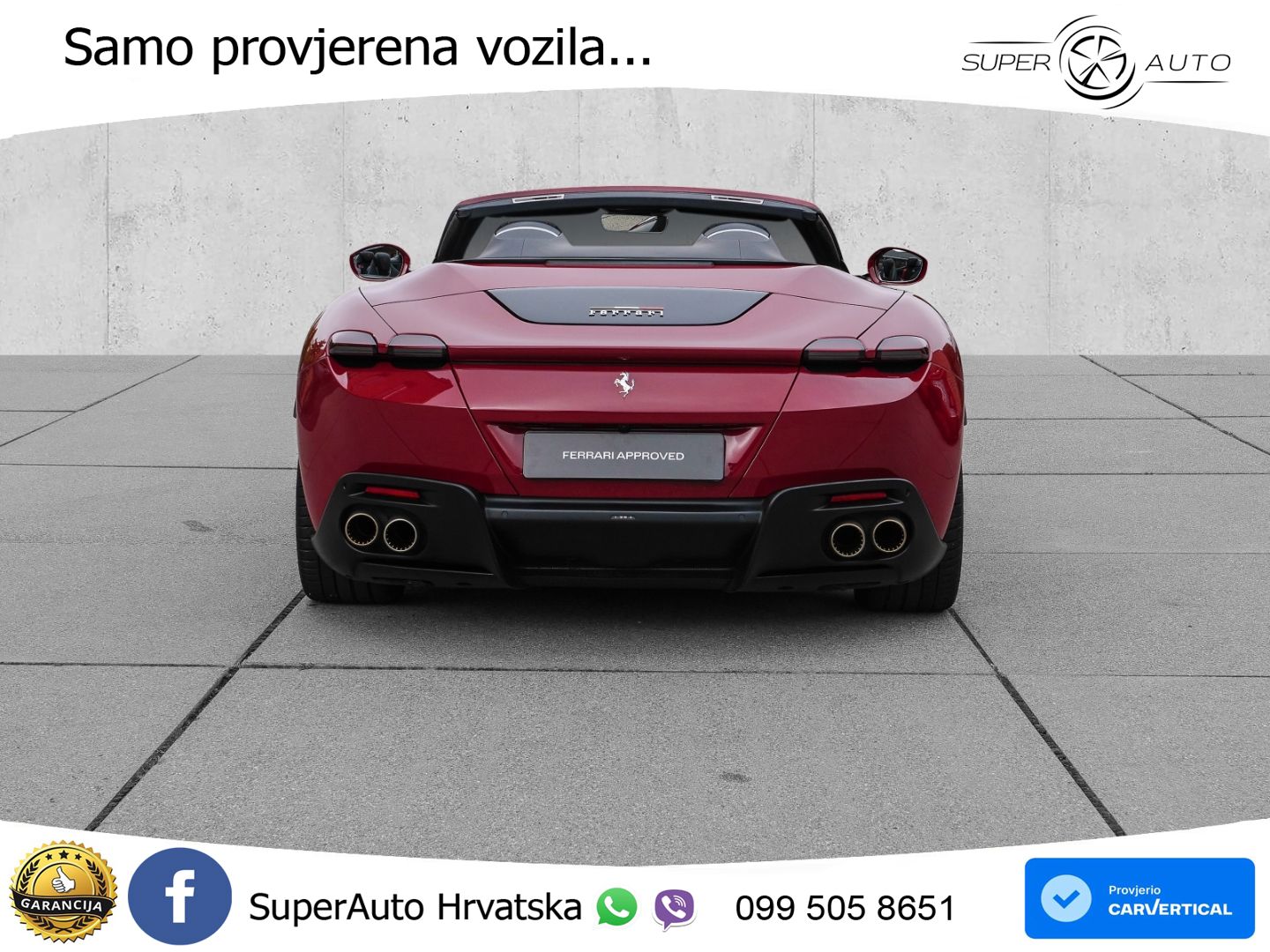 Ferrari Roma Spider 3.9 V8 (620 KS) F1 DCT MATRIX+GR SJED+KAM