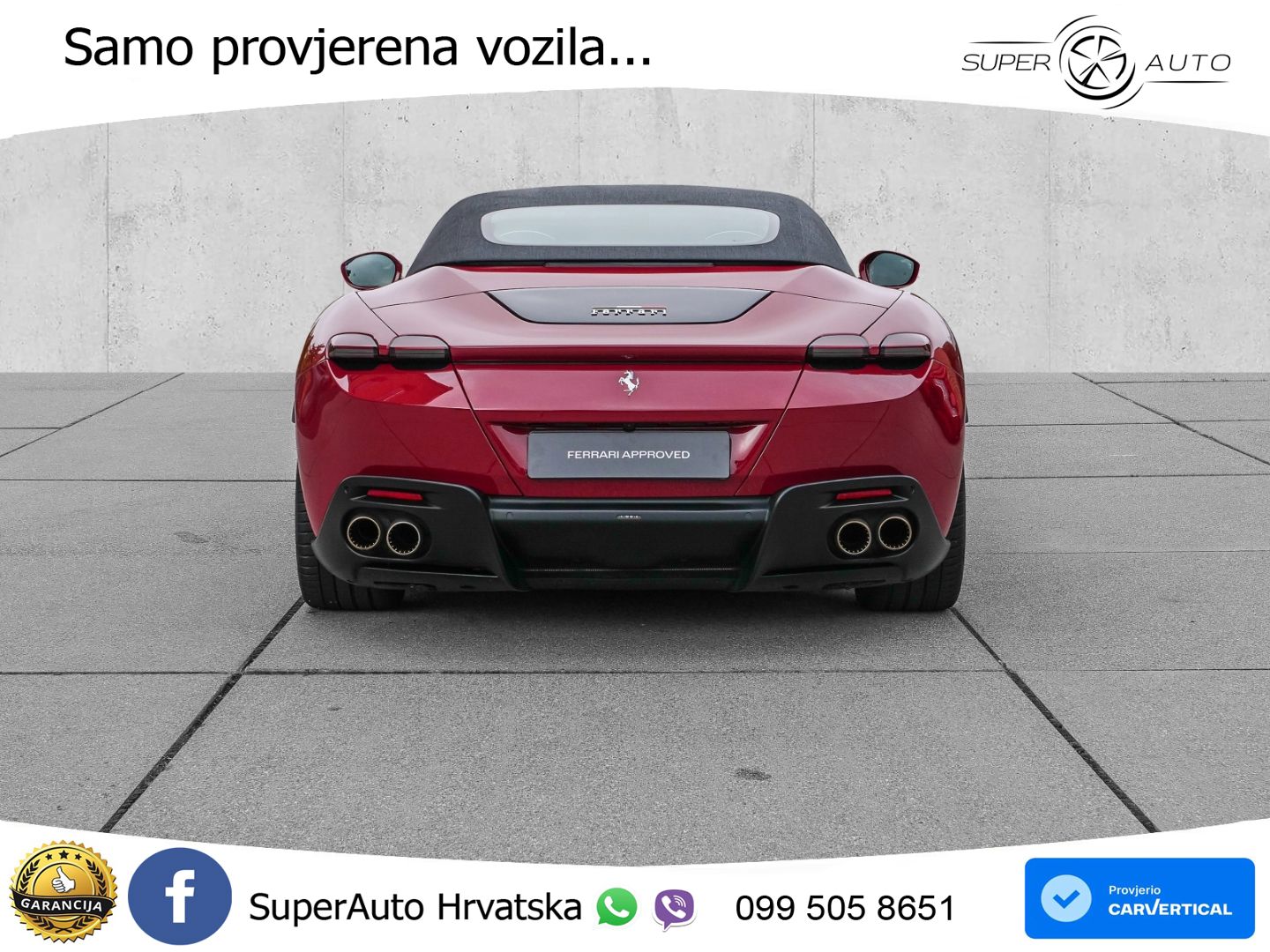 Ferrari Roma Spider 3.9 V8 (620 KS) F1 DCT MATRIX+GR SJED+KAM