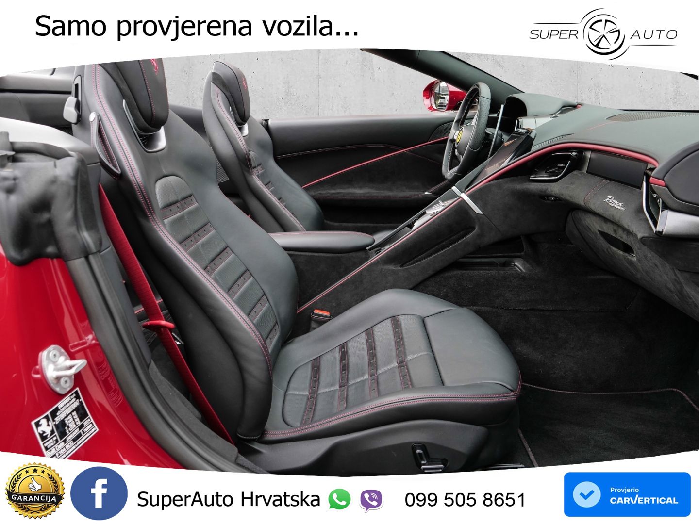 Ferrari Roma Spider 3.9 V8 (620 KS) F1 DCT MATRIX+GR SJED+KAM
