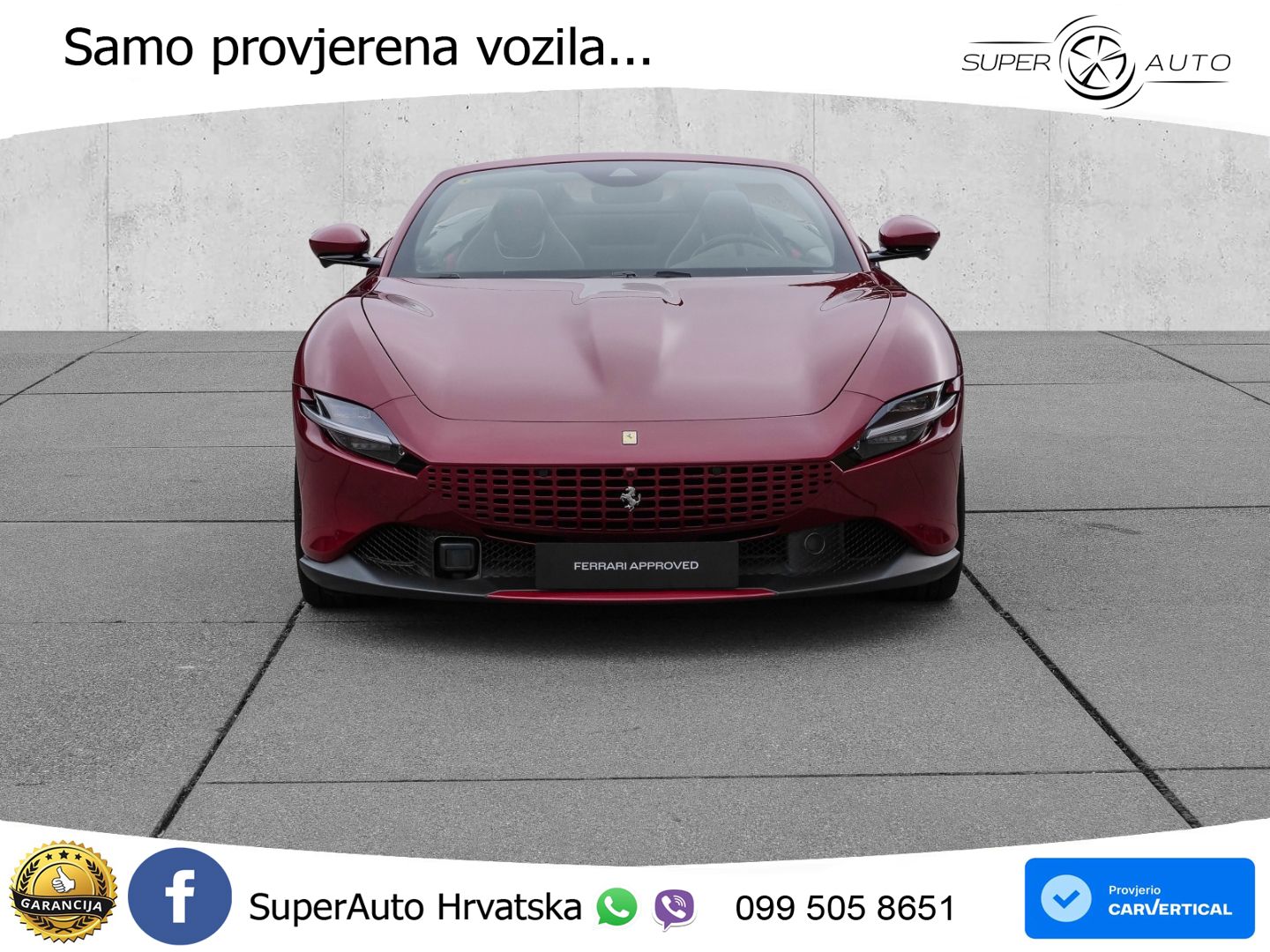 Ferrari Roma Spider 3.9 V8 (620 KS) F1 DCT MATRIX+GR SJED+KAM