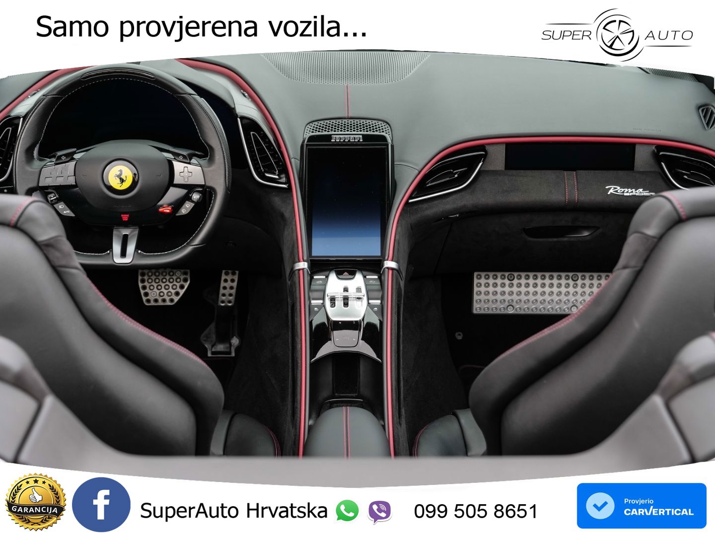 Ferrari Roma Spider 3.9 V8 (620 KS) F1 DCT MATRIX+GR SJED+KAM