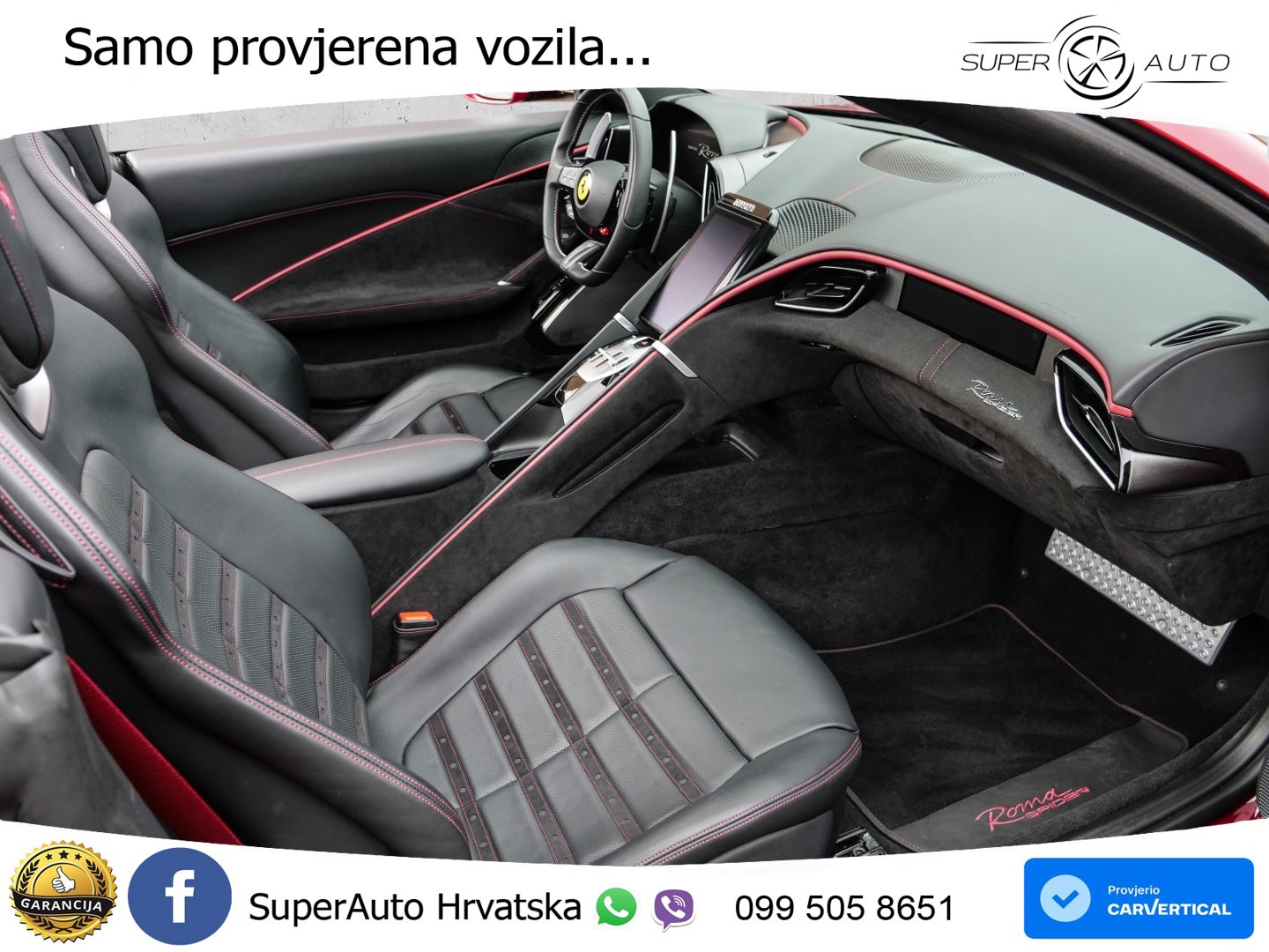 Ferrari Roma Spider 3.9 V8 (620 KS) F1 DCT MATRIX+GR SJED+KAM