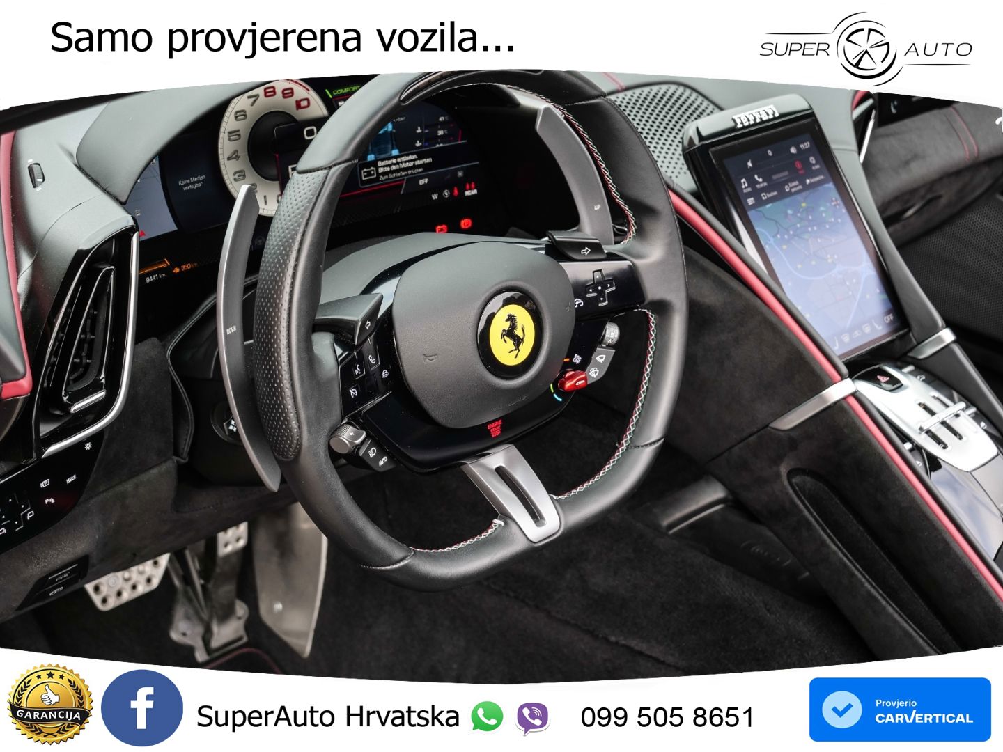 Ferrari Roma Spider 3.9 V8 (620 KS) F1 DCT MATRIX+GR SJED+KAM