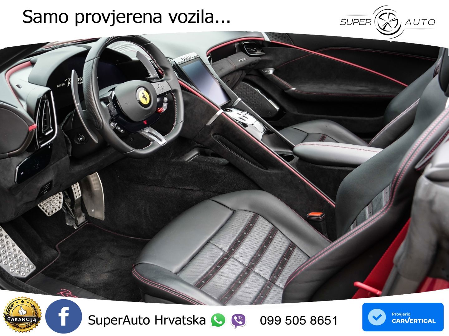 Ferrari Roma Spider 3.9 V8 (620 KS) F1 DCT MATRIX+GR SJED+KAM
