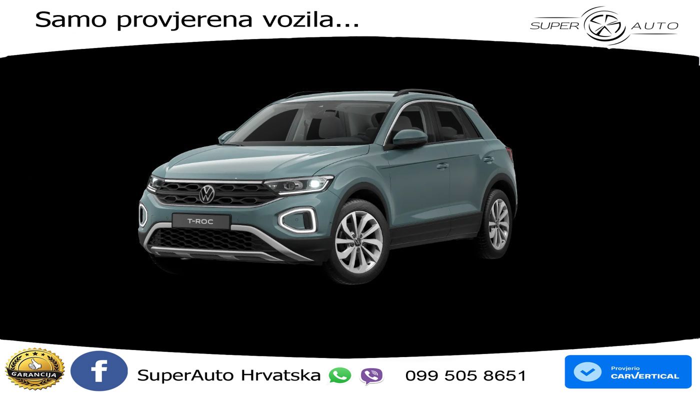 Volkswagen T-Roc 1.5 TSI (150 KS) DSG LED+GR SJED+ACC