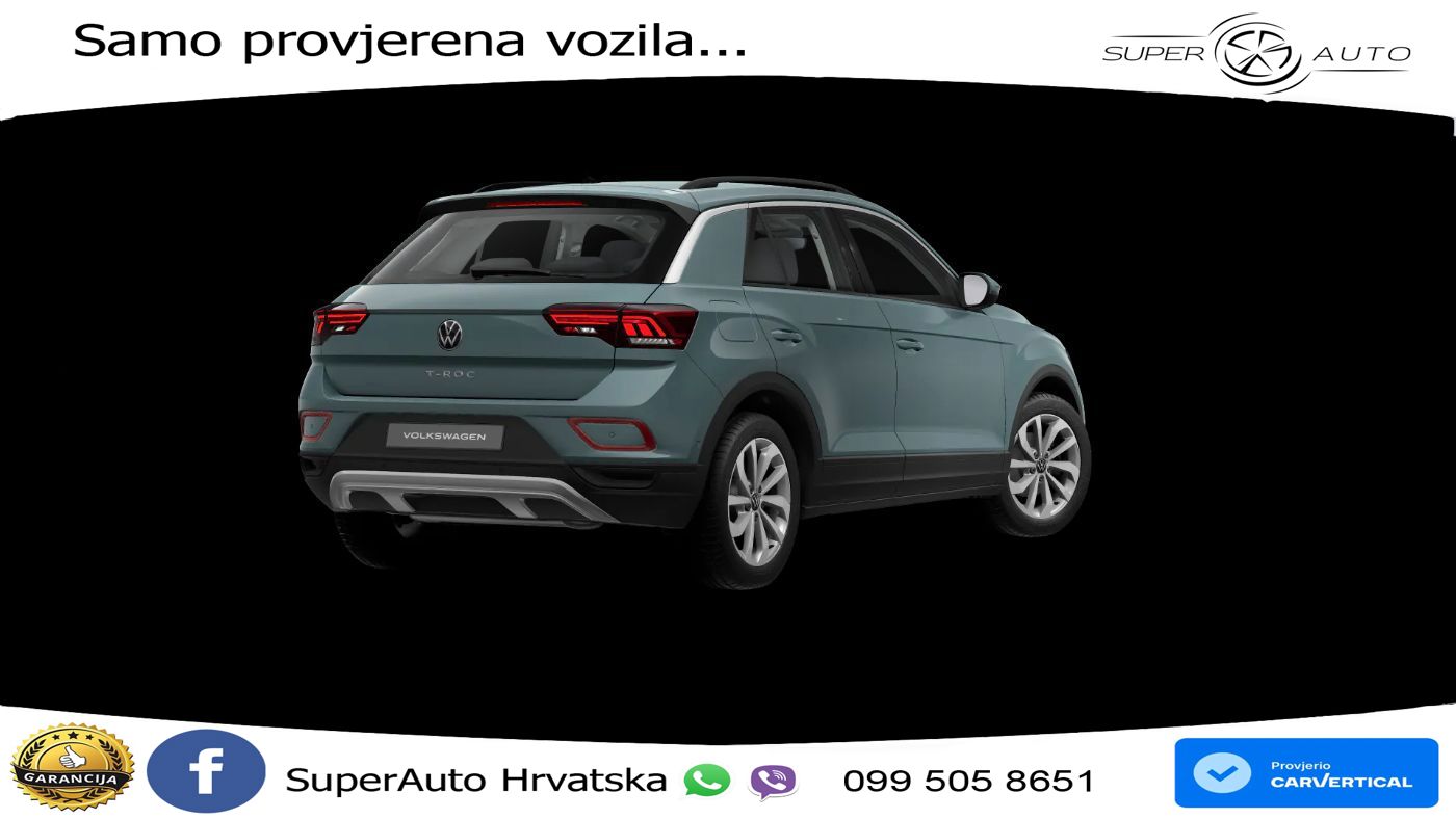 Volkswagen T-Roc 1.5 TSI (150 KS) DSG LED+GR SJED+ACC