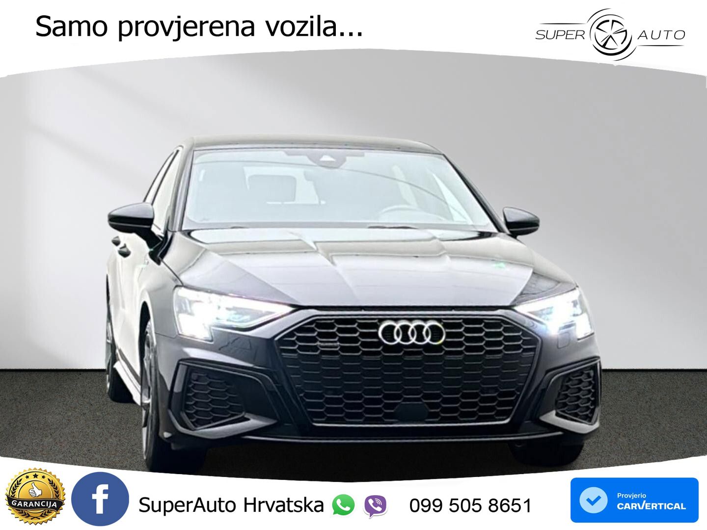 Audi A3 40 TFSI (190 KS) quattro S tronic S line LED+GR SJED+ACC