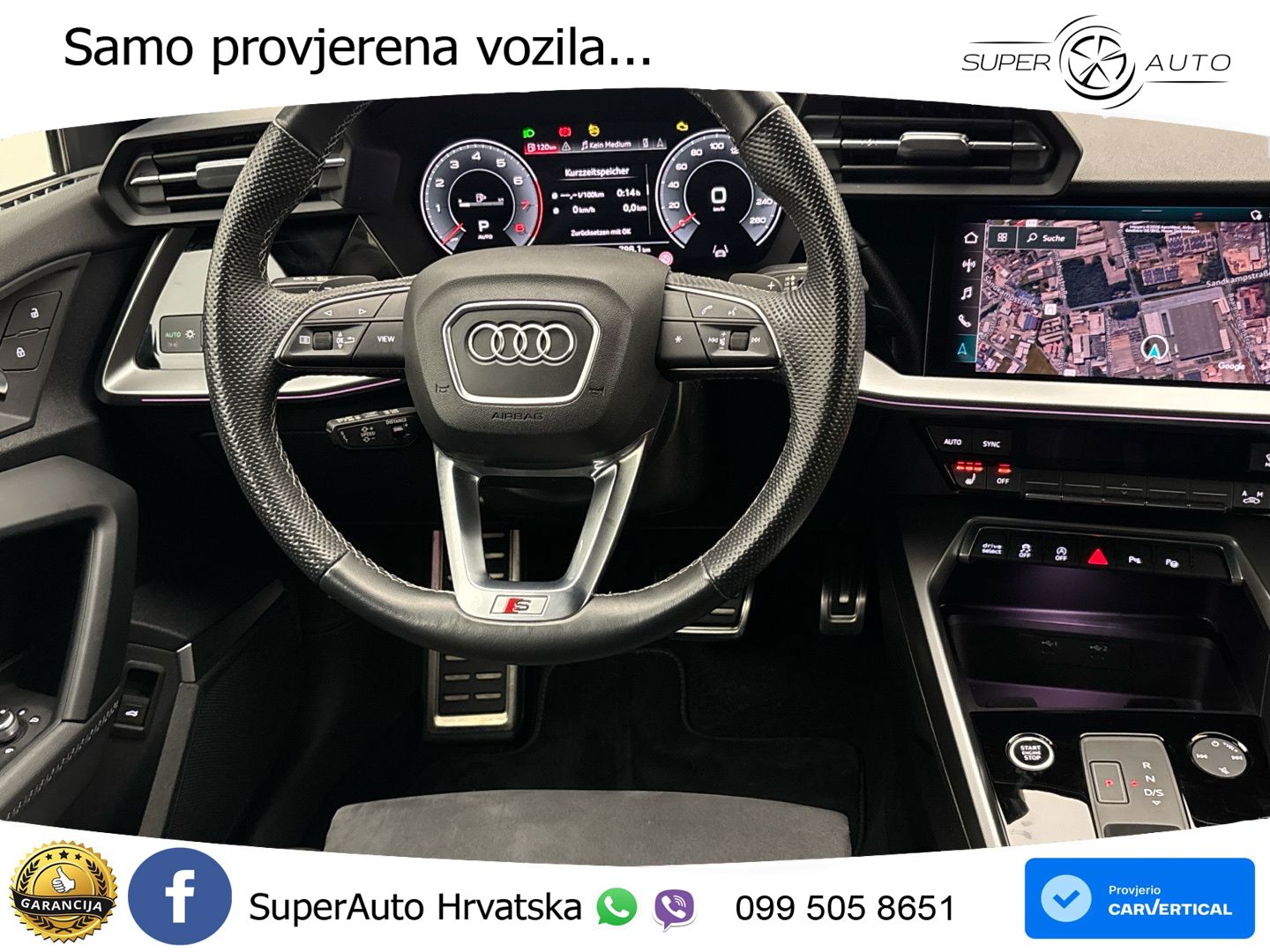 Audi A3 40 TFSI (190 KS) quattro S tronic S line LED+GR SJED+ACC