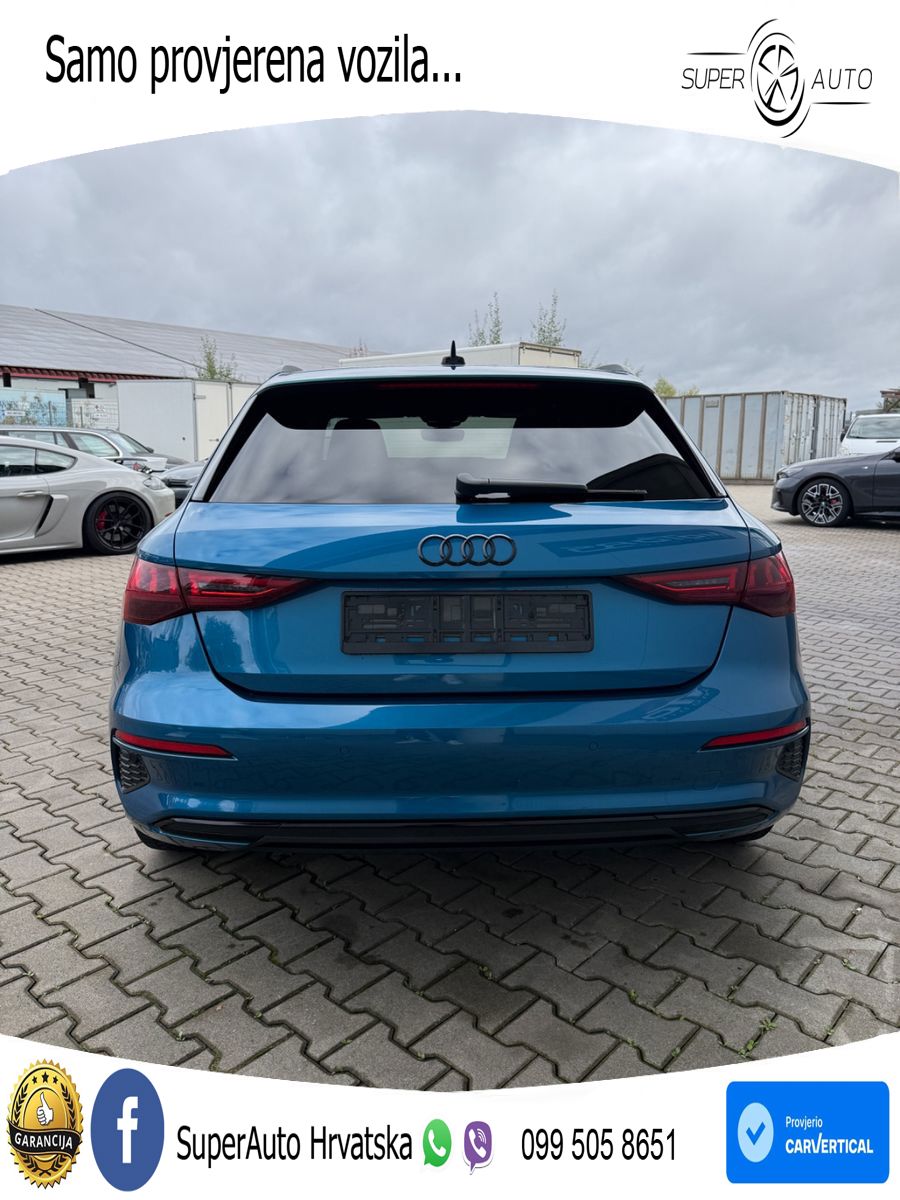 Audi A3 35 TDI (150 KS) S tronic advanced LED+GR SJED+ACC