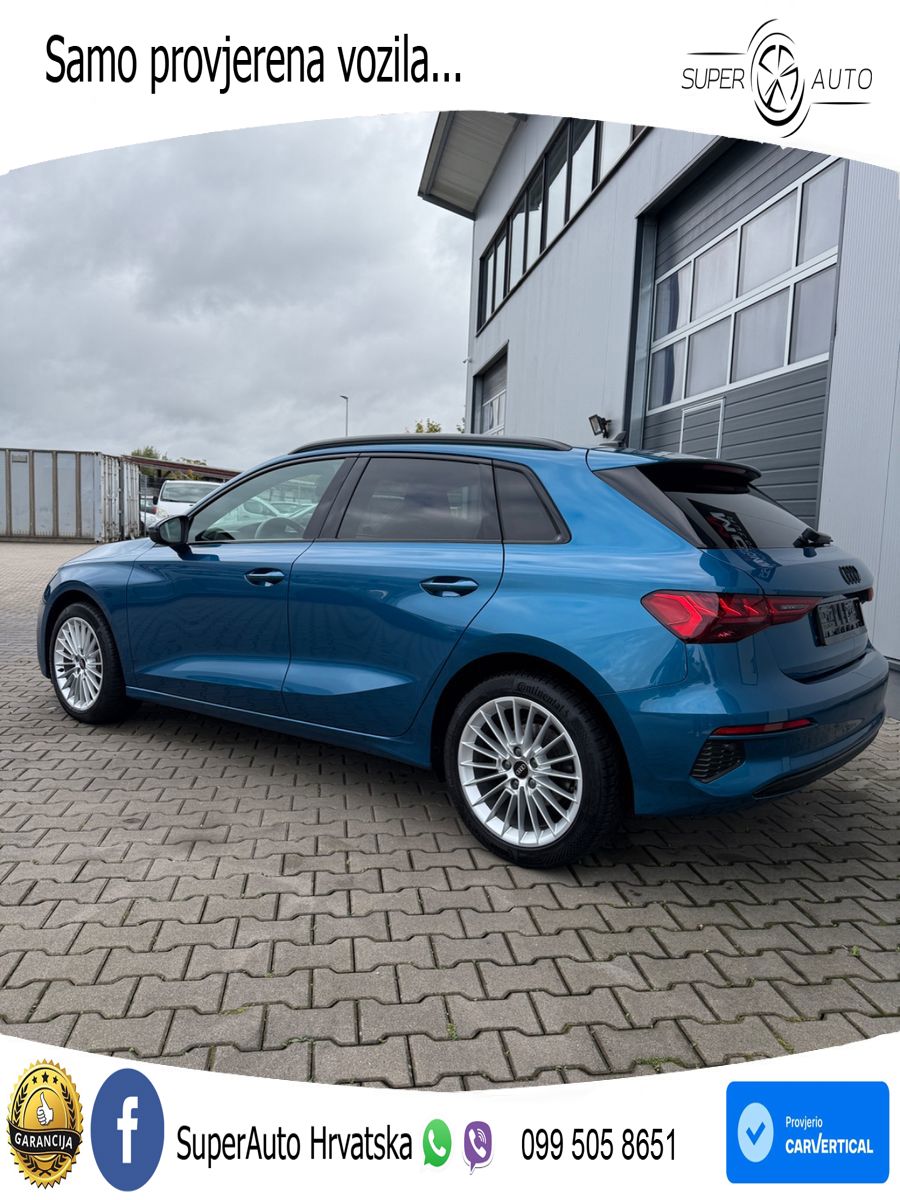 Audi A3 35 TDI (150 KS) S tronic advanced LED+GR SJED+ACC